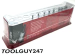 Snap On Tools Usa 212eftay 12 Pc Combination Drive Sae Hex Driver Bit Socket Set. Fixed Price $389.95.