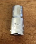 Craftsman 7mm Socket 6 Point 1/4" Drive Z-al 34603 Easy Read (stamped & Etched). Fixed Price $9.50.