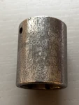 Snap-on Tools Im360 1-1/8" Sae 1/2" Drive Shallow 6 Pt Impact Socket Usa Made. Fixed Price $27.42.