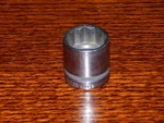Vintage John Deere 22mm Socket 3/8 Drive 12 Point # Ty 3151, Made In Usa. Fixed Price $28.00.