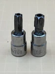 Husky T50 & T55 Torx Tamper Proof Bit Socket Tool 3/8" Drive. Fixed Price $5.00.