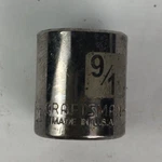 Craftsman 9/16" 6 Point 1/4" Drive Shallow Socket Inverted G2d 34599 Made In Usa. Fixed Price $11.69.