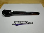 Snap-on Tools Usa New 3/8" Drive Chrome Low Profile Fixed Head Ratchet Raf80a. Fixed Price $174.95.