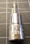 Snap-on Tools 1/4" Drive Ttxr15tpe Tamper Torx Plus T15 15ipr Socket Bit Usa New. Fixed Price $19.95.