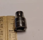 Vintage Craftsman 3/8" Drive 1/4" 8 Point Shallow Socket G 44341 Usa. Fixed Price $8.66.