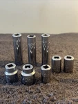 Mac Tools 1/4" Drive Socket Lot Of 8 Md6 Md126 Md116 M106 M126 2 Pcs M166 M186. Fixed Price $61.95.