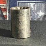 Armstrong 12-124 1/2" Drive 3/4" 12pt Socket Made In Usa. Fixed Price $3.99.