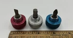 3 Vtg Craftsman Usa 1/4" Drive Magnetic Thumbwheel Hex Bit Drivers 41380 *unused. Fixed Price $32.99.