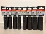Crescent 1/2 In. Drive Sae 6 Point Deep Impact Socket Bundle Of 8 Pcs. Fixed Price $42.42.