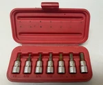 Usa 305 Wright 7 Pc Sae Hex Bit Socket Driver Set 1/8 To 3/8" Allen Drive. Fixed Price $44.00.