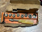 Vintage Oxwall #3905 Flex Handle Socket Set With Original Box Missing 1. Fixed Price $9.50.