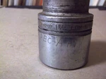 Snap On Ldh-502, 1-9/16-inch 12 Point 3/4-inch Shallow Socket Usa. Fixed Price $26.00.
