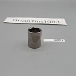Craftsman Tools 7/8" Socket 6 Point 3/8" Drive G2d 45891 Easy Read. Fixed Price $14.99.