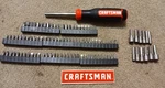 Craftsman 101 Pc Magnetic Handle Nut Driver Set Bit New. Fixed Price $16.35.