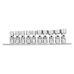 Performance Tool 3/8" Drive 12-point Metric U-joint Socket Set 10 Pieces. Fixed Price $62.00.