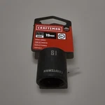 Craftsman 3/8 Drive Shallow 19mm Impact Socket 6 Point Cmmt. Fixed Price $15.00.