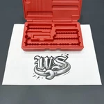 Snap-on Tools Usa New Bit Set Storage Case Pb900. Fixed Price $39.95.