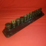 Snap-on Imfms 8-19mm, 12 Piece, 3/8" Drive, Metric Socket Set W/ Magnetic Tray. Fixed Price $179.99.