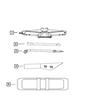 Genuine Mopar Wheel Lug Nut Wrench 68444992aa. Fixed Price $21.13.