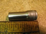Vintage Snap On Sf120 3/8" 12 Point Deep Drive Socket Usa Tool G Date Code. Fixed Price $15.00.