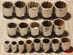 Mac 18pc 3/4" Drive Socket Set 13/16" 2 1/4" 12pt 3/4inch Dr Newer Heavy Chrome. Fixed Price $427.49.