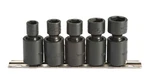 Proto J72142 - 5 Pc Universal Impact Socket Set 3/8"dr. 3/8"- 5/8" 6 Pt Usa. Fixed Price $184.50.