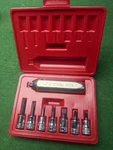 Snap-on Model Pit 120 3/8" Drive Impact Driver Set W/ 7 Bits. Fixed Price $135.00.