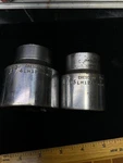 Crescent Usa 1 7/16 And 3/4 Sockets. Fixed Price $25.00.