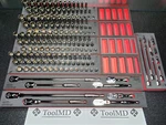 Snap-on Tools 6 & 12-point Red 185pc 3/8" Drive General Service Set 2185gss01fr. Fixed Price $7500.00.