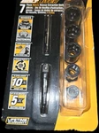 Gearwrench 7pc Metric Bolt Biter Impact Extractor Socket Set W/adapters #87911. Fixed Price $19.00.