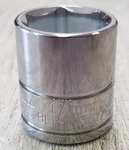 New Blue Point Tools 17mm 3/8" 6pt Shallow Chrome Socket Blpsm3817. Fixed Price $9.99.