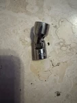 Snap On 1/4 Dr 7/16 12 Point Shallow Swivel Socket Tmu141a. Fixed Price $30.00.