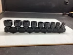 Craftsman Max Access Sockets Sae 3/8 Inch Through 7/8 9 Piece Set. Fixed Price $43.50.