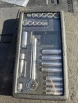Sears Craftsman 24 Piece 1/4" & 3/8" Socket Set #34820 Usa Sae Standard Deep Shw. Fixed Price $60.00.