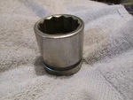 Vintage Duro-chrome 4148 Impact Socket 1-1/2" -- 12 Point 3/4" Drive Made In Usa. Fixed Price $7.55.