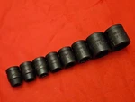 Cornwell 8pc 3/8" Drive 8mm - 18mm 6 Point Shallow Impact Socket Usa Incomplete. Fixed Price $71.25.
