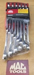 New Mac Tools Sclm14rbrt12-14 Pc Metric 12 Pt Rbrt Combination Wrench Set 6-19mm. Fixed Price $299.95.
