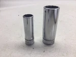 2) Snap On 3/8 Drive 12 Point Deep Chrome Sockets Smf 12, 18. Fixed Price $14.99.