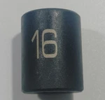 Matco Tools "adv" Bp16m6v, 3/8" Drive, 16mm. Impact Socket, Shallow, 6 Point.. Fixed Price $17.95.