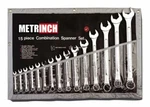 Metrinch Met-0135 Combination Wrench Set In Pouch 15pc Metric Inch Mm Sae 8-32mm. Fixed Price $289.00.