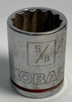 Kobalt 5/8" X 3/8" Dr Standard Socket 12 Point # 072572 Free Usa Shipping. Fixed Price $11.99.