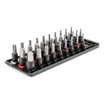 Tekton Sib91202 3/8" Drive Hex/torx Impact Bit Sockets, 32-piece. Fixed Price $140.00.