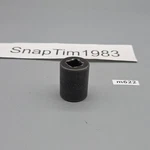Snap-on Tools 1/2" Drive 11/16" 8pt Socket P422 Black Oxide Usa. Fixed Price $21.99.