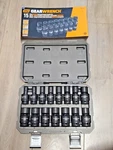 Gearwrench 15pc 1/2" Dr Metric 6pt Universal Impact Socket Set 10-24mm #84939n. Fixed Price $213.89.