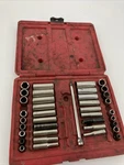Vintage Craftsman Dr 6pt Metric Shallow Socket Set Read Ships Fast. Fixed Price $44.95.