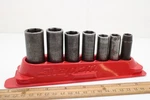 Snap On 207imfs 3/8"-3/4" 7 Pc 3/8" Drive 6 Point Semi-deep Impact Socket Set. Fixed Price $89.99.