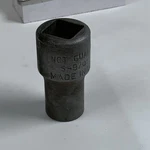 Snap-on S-9702 7/16in. 1/2 Drive 6pt Socket - Mil Finish Usa Made. Fixed Price $4.50.