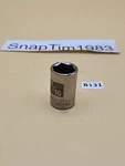 Craftsman Tools Vintage G2d 45888 11/16" Sae 1/2" Dr 6pt Shallow Socket Usa. Fixed Price $14.99.