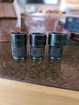 Matco Tools - Lot Of 3 Special Forces 6 Point Pass Thru Socket,(11mm,12mm,13mm). Fixed Price $26.25.