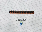 Snap-on Tools New Orange 1/4 Sae Lock-a-socket Magnetic Rail Organizer Las14so. Fixed Price $79.95.